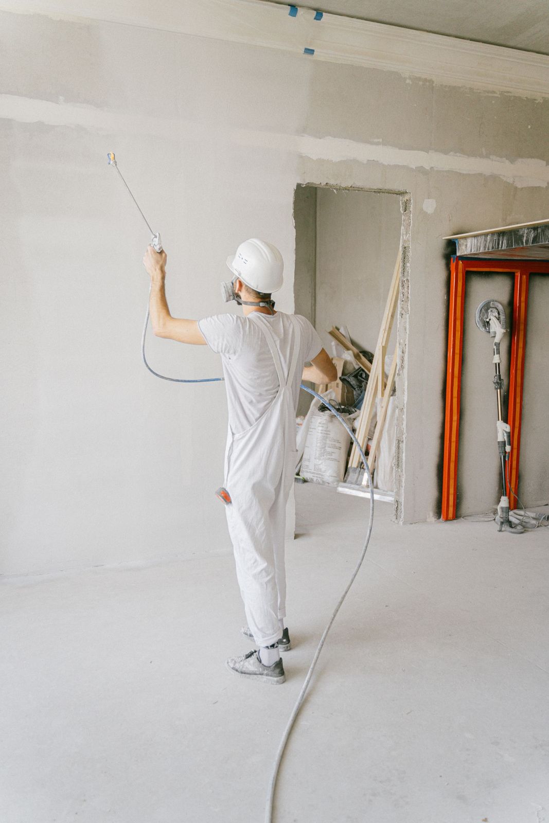 Chantier mené par 2D Multi-Travaux à Saint-Lô